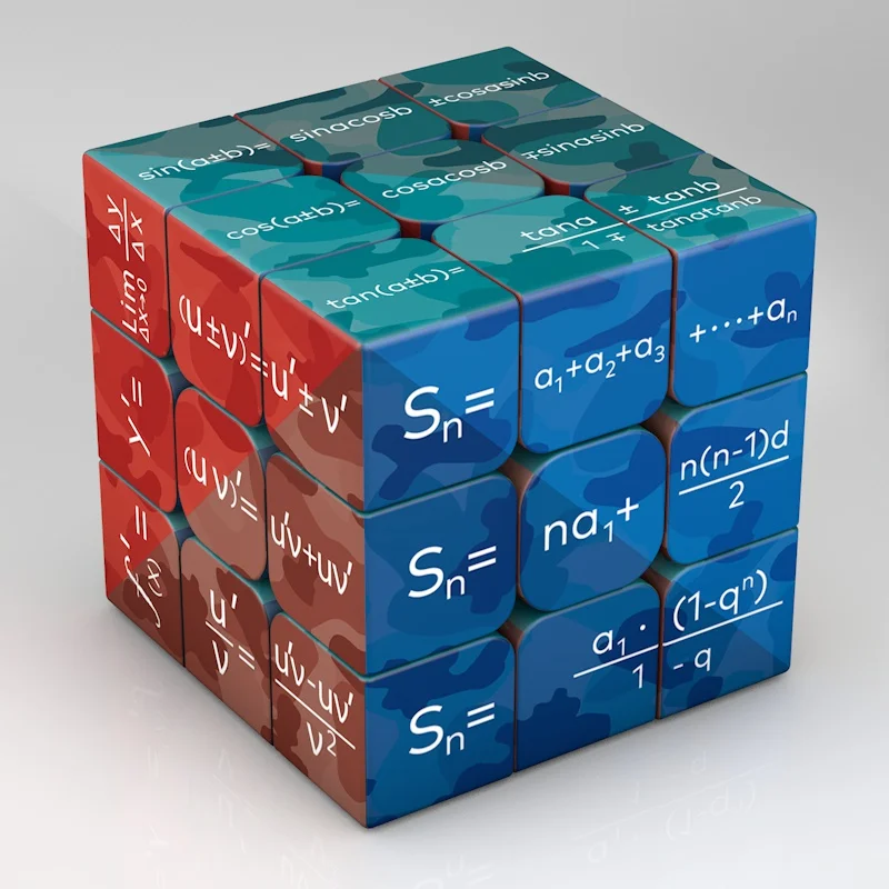 

3x3x3 Professional Magic Puzzle Cube Math Chemistry Element Cube Children's Gifts Educational Fidget Toys