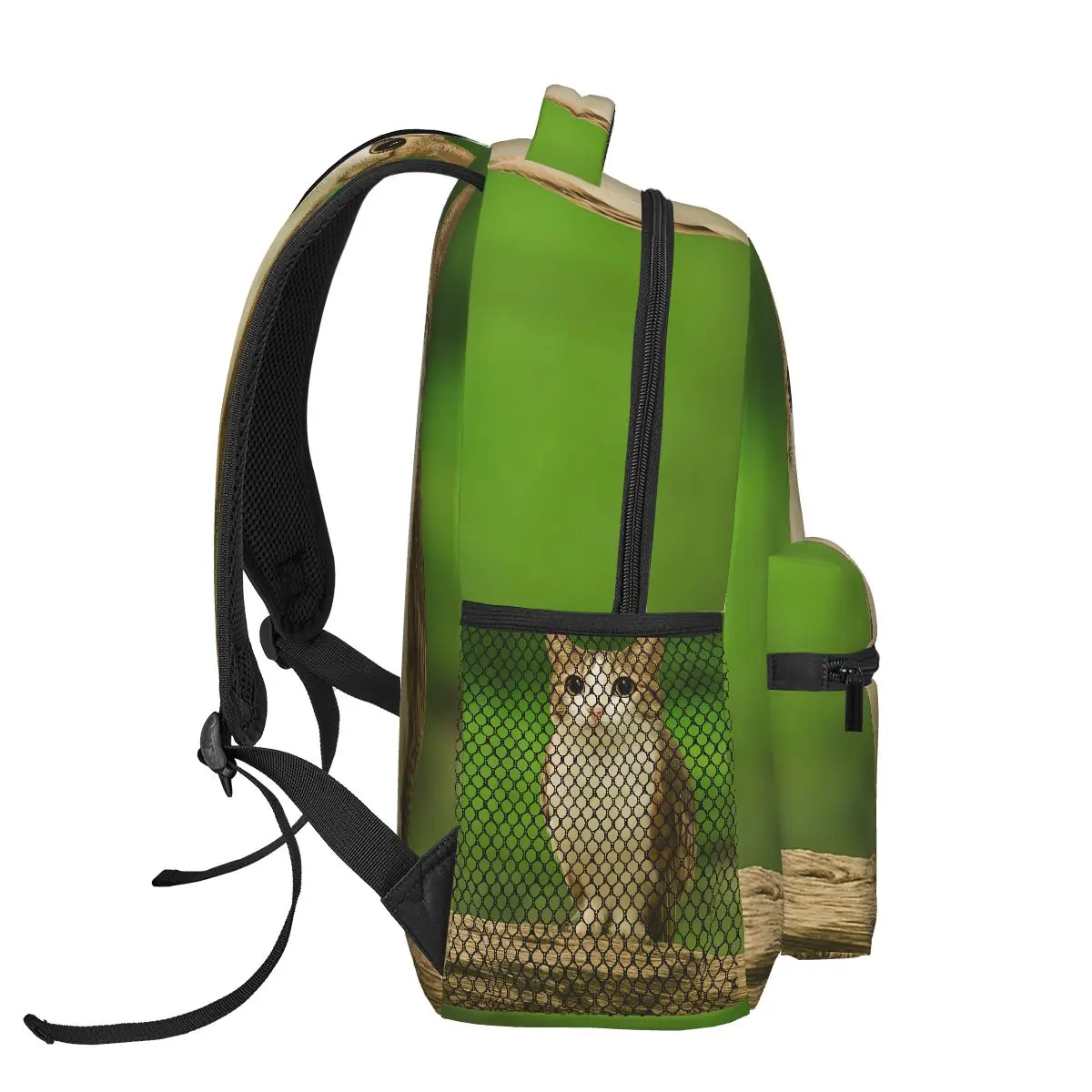 Фото Рюкзак Meowl Cat Owl Funny Internet Trendy Meme для студентов, школьный рюкзак, походный рюкзак для мужчин и женщин, модная сумка для книг, сумка через плечо №3