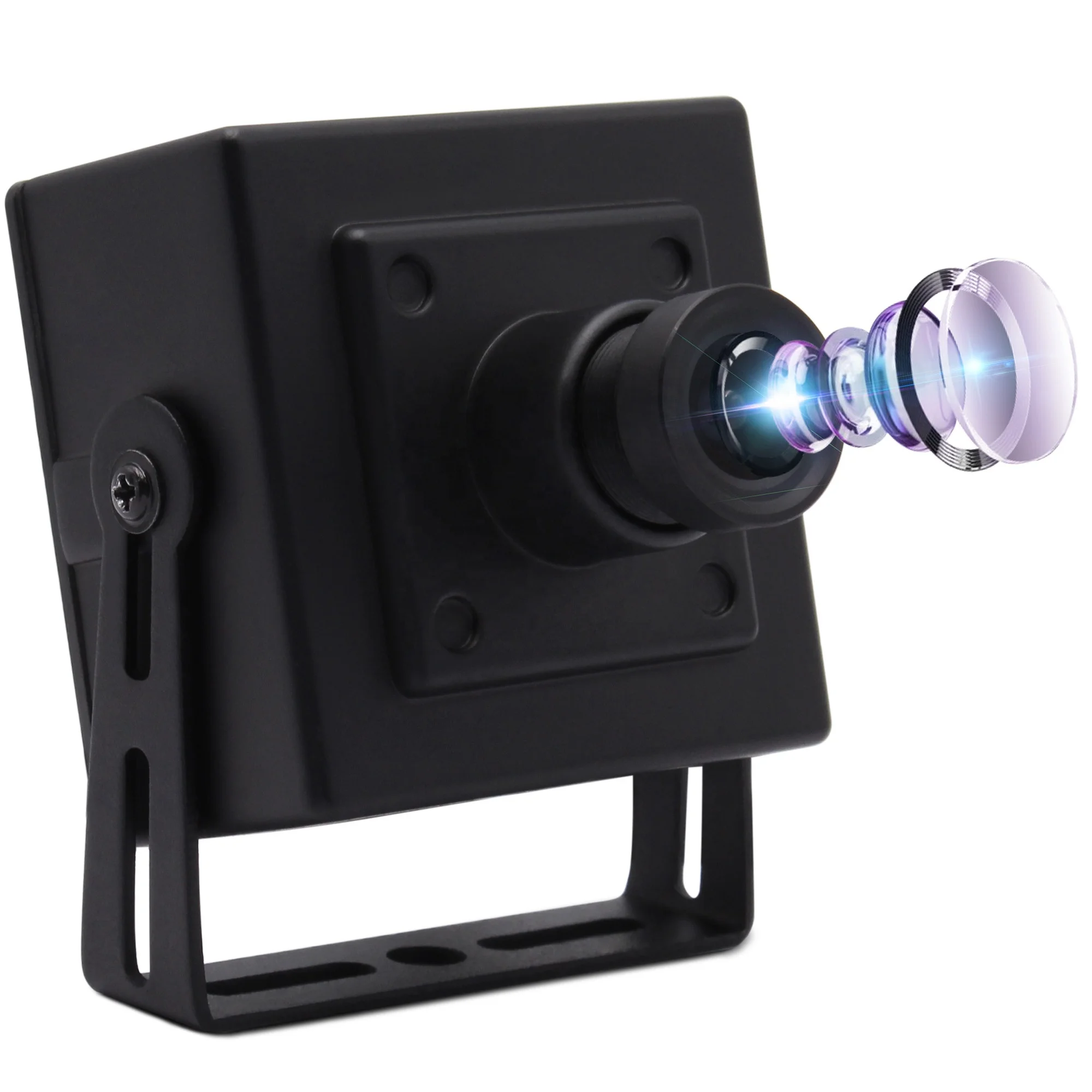 Фото Промышленная USB-камера 1.3MP 960P AR0130 с миниатюрным металлическим корпусом, чувствительностью 0.01 люкс при слабом освещении, для банкоматов, киосков, роботов, медицинского оборудования №1