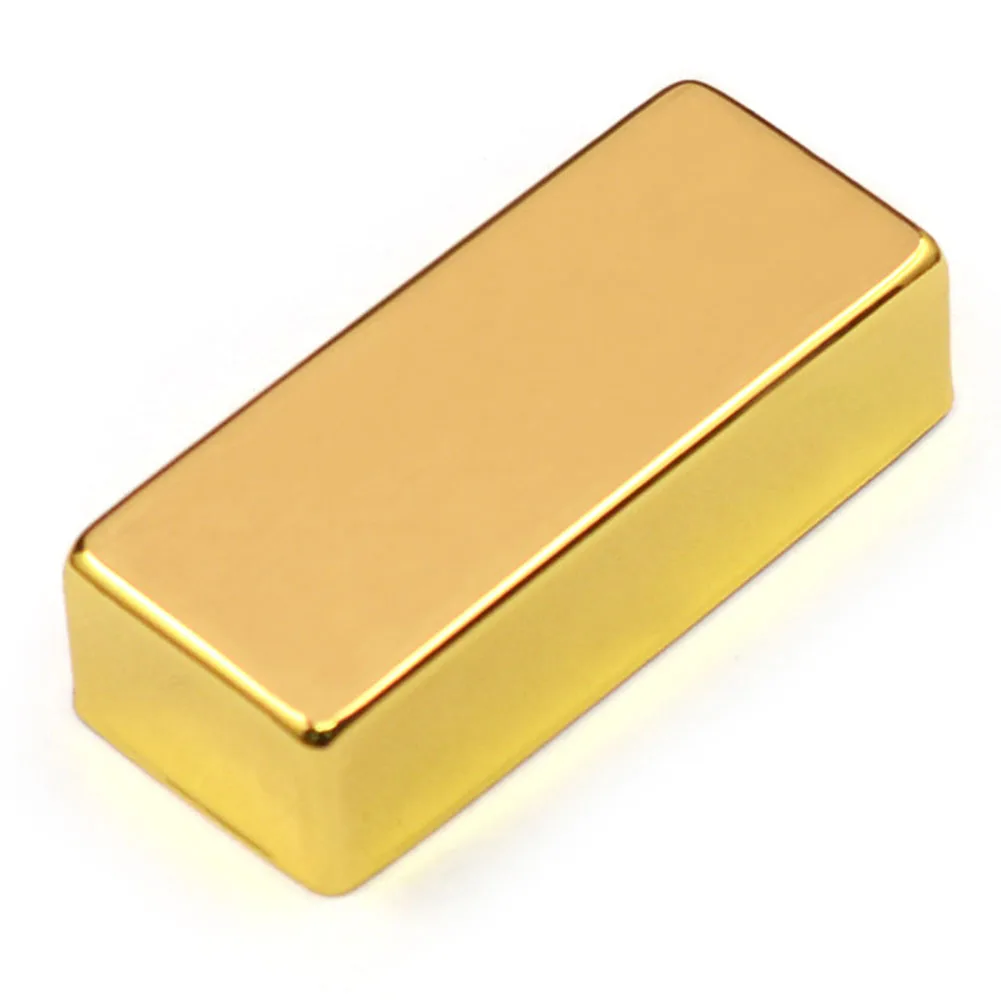 

Protect Your Pickup and Add Style to Your Guitar Silver or Gold Pickup Cover for Small Size LP Electric Guitar