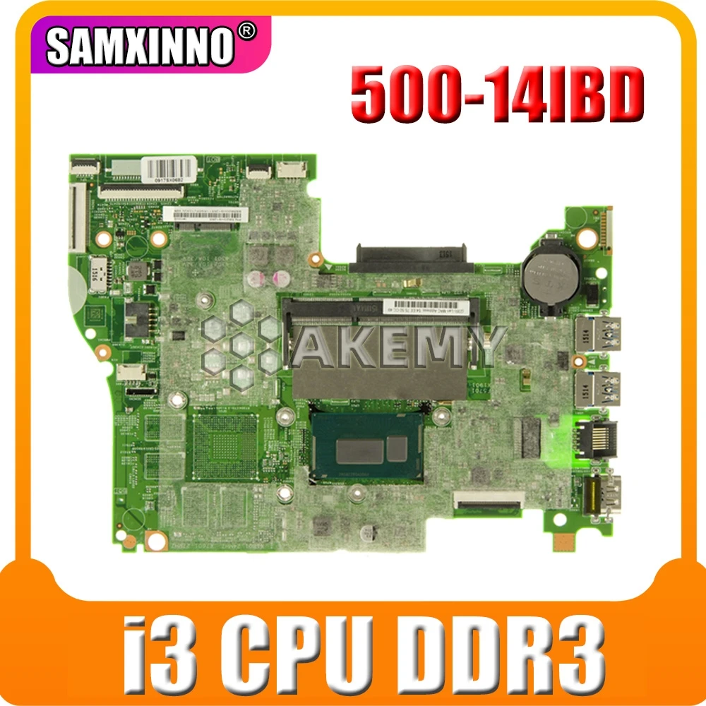 

For Lenovo YOGA 500 -14IBD FLEX3-1470 YOGA500-14IBD Laptop motherboard 448.03N03.001M CPU i3 DDR3 100% test OK