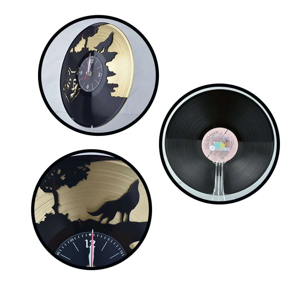 Часы из винила / Бэтмен (Batman) супергерой марвел темный рыцарь крылья бэтмена |