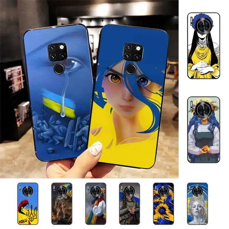 

Ukraine girl Phone Case for Huawei Mate 20 10 9 40 30 lite pro X Nova 2 3i 7se