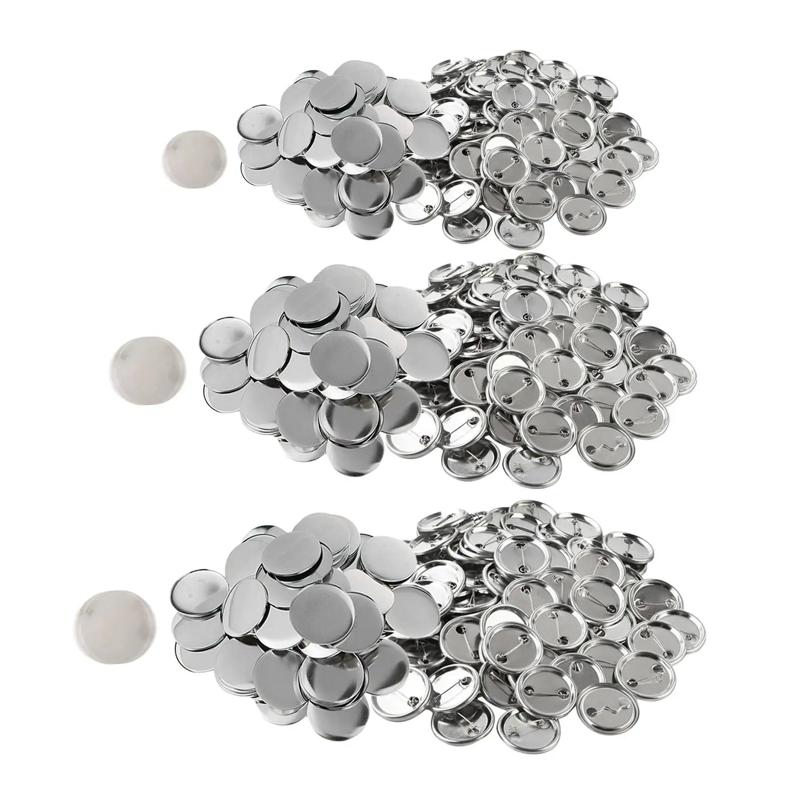 75mm/37mm/ 25mm Round Blank Button Badge Supplies DIY Jewelry Making Component for Crafts Lovers |