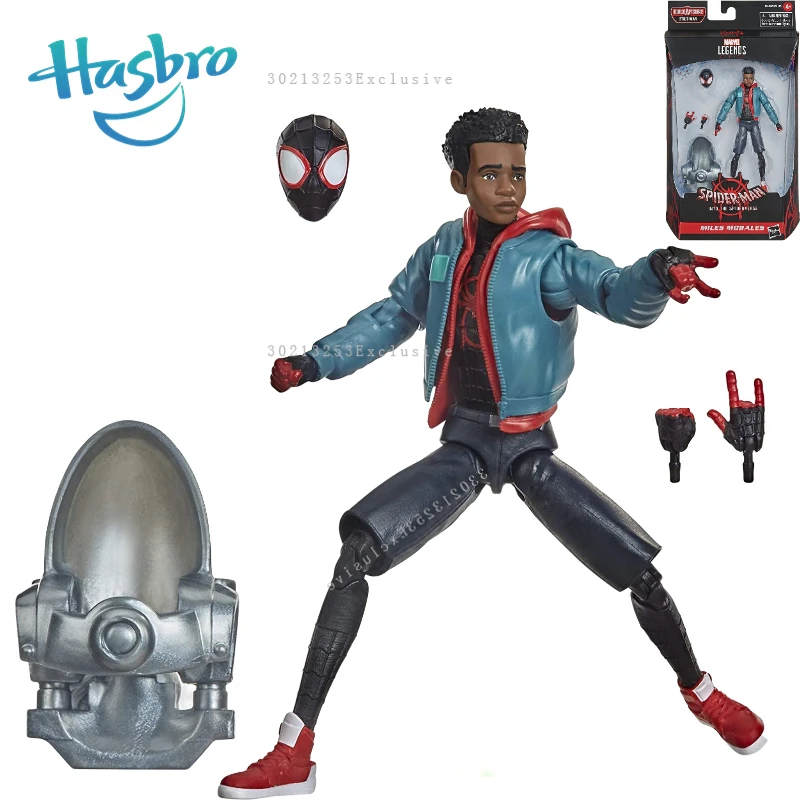 

In Stock Spider-Man Hasbro Marvel Legends Series Into The Spider-Verse Miles Morales 6-inch Collectible Action Figure Toy