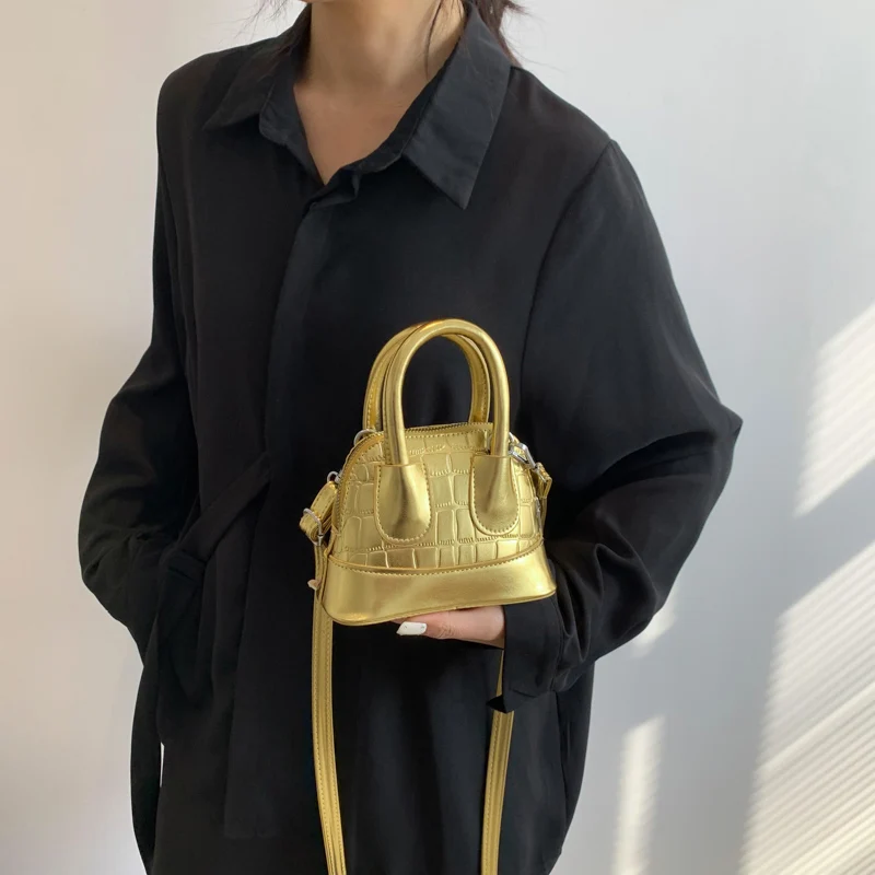 

Маленькие сумочки для женщин, модные кожаные сумки на ремне с узором под кожу крокодила, клатч для выпускного вечера, миниатюрные мессенджеры, элегантные дамские чемоданчики