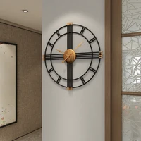 Silent Quartz Clock Big Size Luxury 3d Wall Clock Metal Hands Funky Art Unique Personalised Reloj Pared Wall Hanging Decor