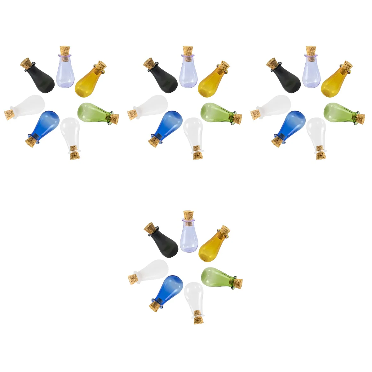 

Jars Corktiny Favor Colored Drifting Containers Candy Mini Rum Clear Message Decorative Drift Multicolorwith Vial Cute Spell
