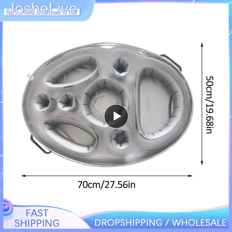 

Party Bucket Cup Holder Inflatable Pool Float Beer Drink Holder Cooler Table Bar Tray Portable Beach Swimming Food Storage Boxes