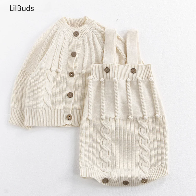 2024 детские цельные свитера осенний детский вязаный костюм зимний кардиган