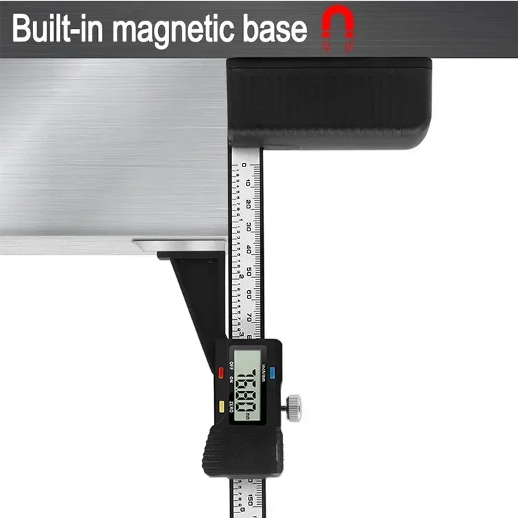 Цифровой ЖК-штангенциркуль 0-150 мм линейка с нониусом точность 0 1 микрометр