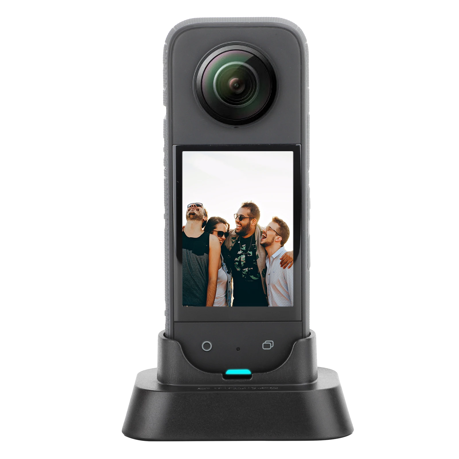 

For Insta360 X3 Base Panoramic Camera Desktop Support Vertical Base Accessories