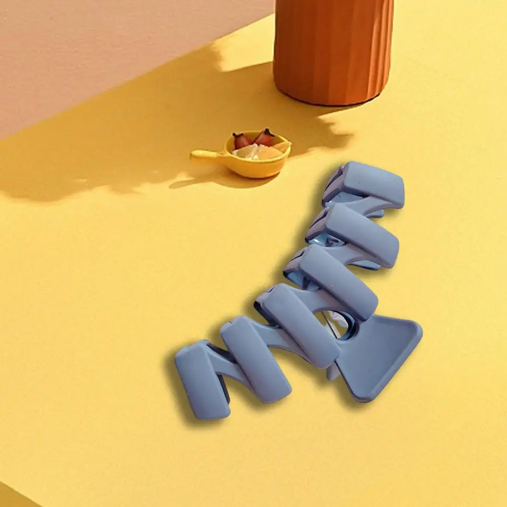 

Шикарный зажим для волос в виде акулы модный однотонный зажим для волос в подарок