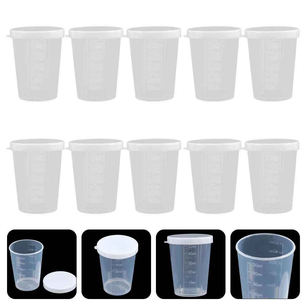 

Cup Measuring Cups Mixing Graduated Epoxy Liquidscalecoffeeresin Clear Jar Beaker Creamer Jug Medicament Tool Espressosample