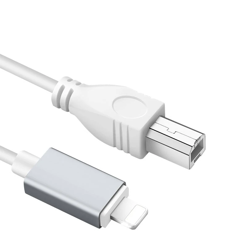 1 м 8-контактный адаптер к USB Type B адаптер OTG кабель «штырь-штырь» для iPhone iPad к электронному музыкальному инструменту аудио интерфейс
