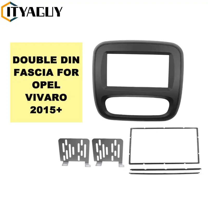 

Автомобильная аудиосистема 2 Din DVD Fascia Для вверх Renault Trafic Opel Vivaro 2015 + Установочная панель для стереопанели