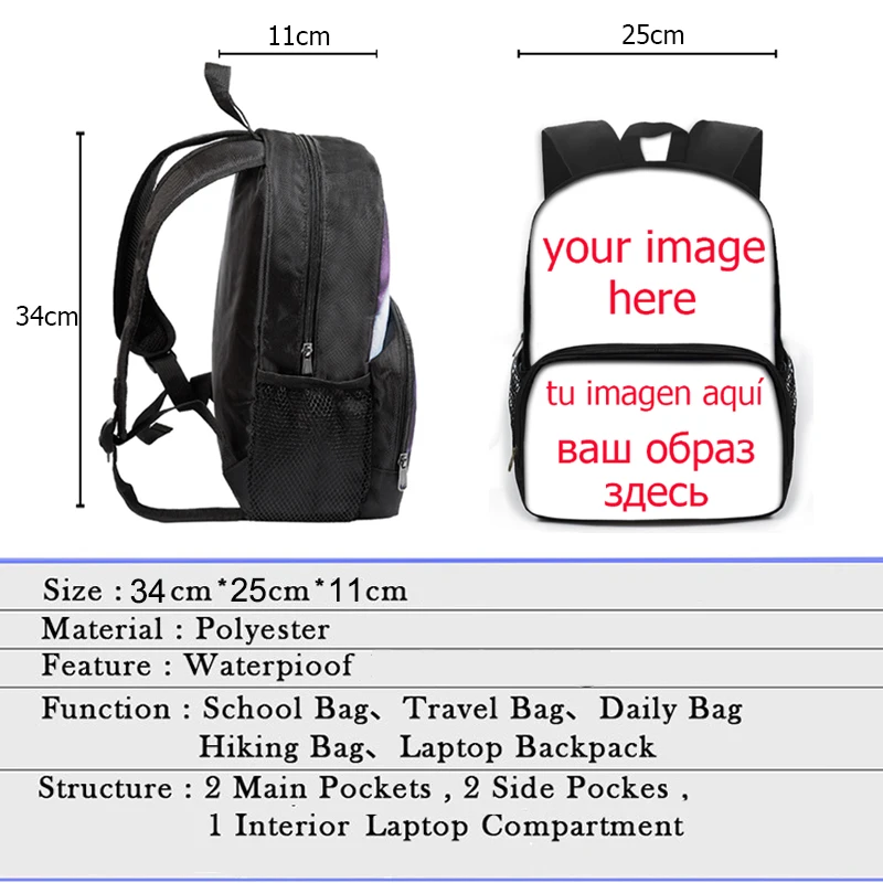 13 Inch Tank Aircraft Carrier Fighter Plane Children School Bags Kids Kindergarten Backpack Boys Girls Schoolbags Baby Book Bag