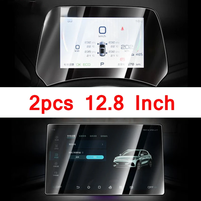 

Для BYD Atto 3 Yuan Plus EV 2021-2022 центральный контрольный инструмент навигация закаленная пленка интерьерный Дисплей Аксессуары для экрана