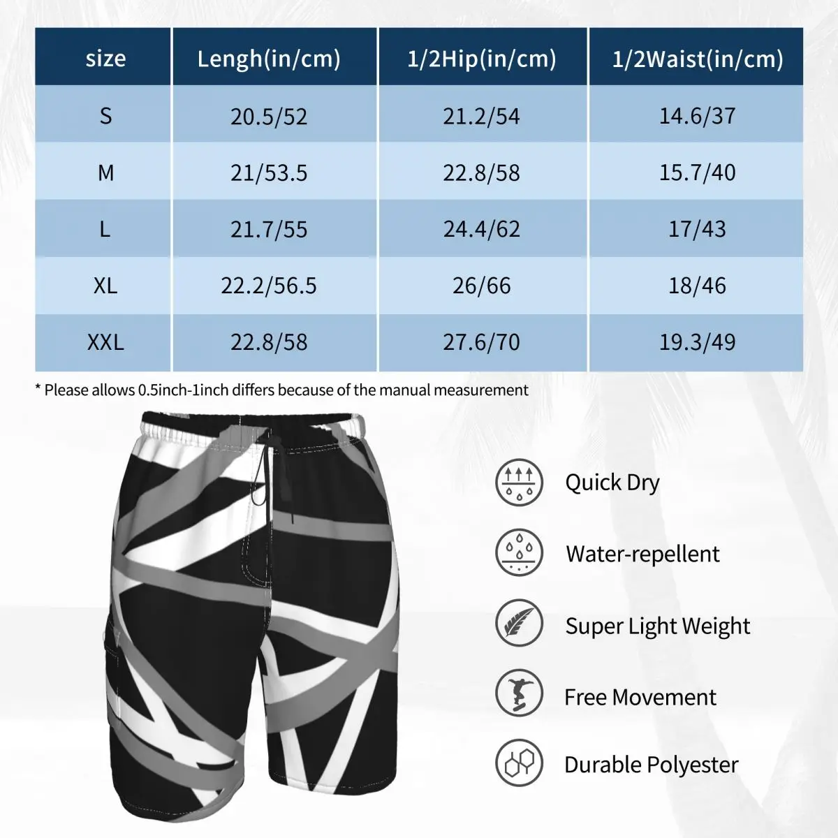 Шорты для плавания с изображением картины ван Халена |