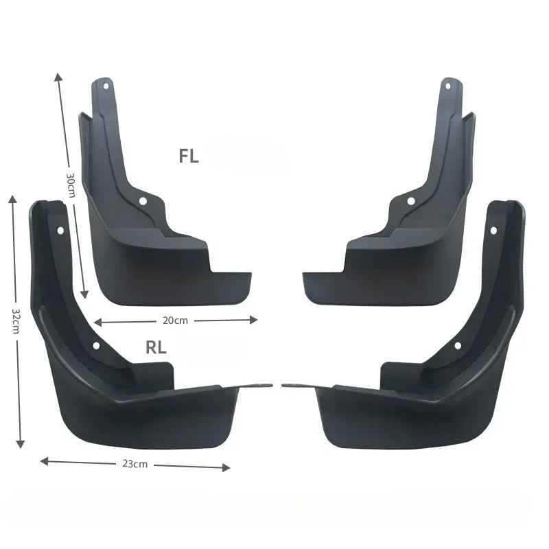 Брызговики для VW Volkswagen Tharu 2023-2024 колеса брызговики автомобильные аксессуары