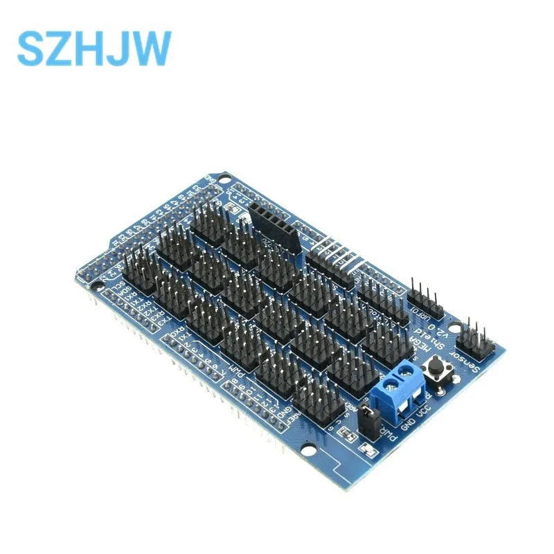 Датчик MEGA Shield V1.0 V2.0 2560 Поддержка IIC Bluetooth-совместимость SD детали робота экран