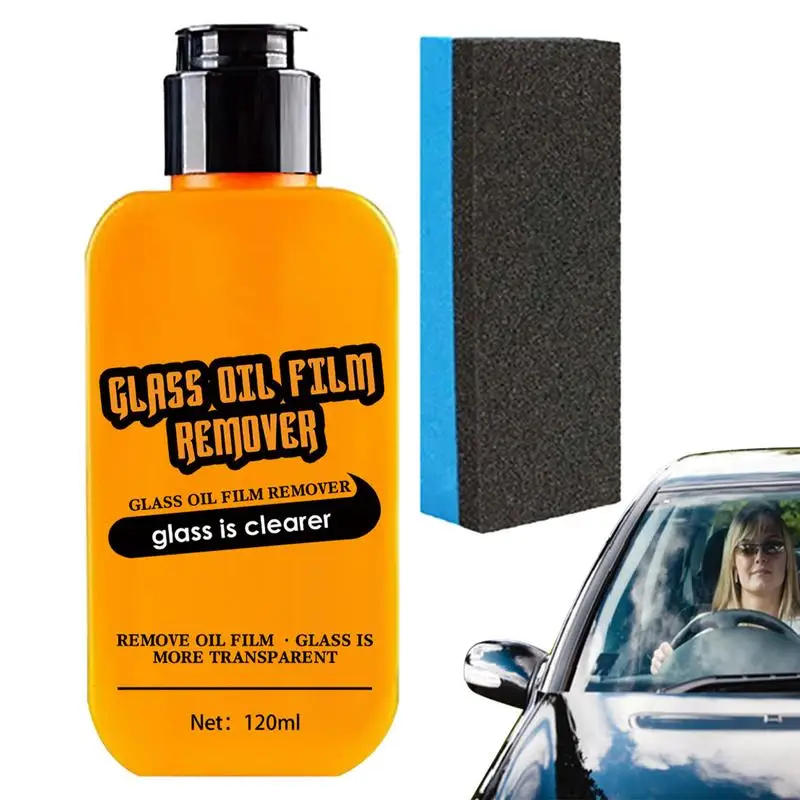 

Automotive Glass Cleaner Water Spot Remover Kit For Auto Windows Glass Cleaner For Windows Glass Stripper Windshield Glass Oil