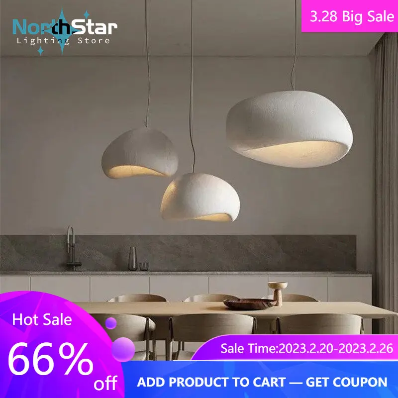 

Japanese Led Chandeliers Modern Minimalist Dining Room Living Room Bedroom Bar Designer Homestay E27 Decorate Hanging Lamp