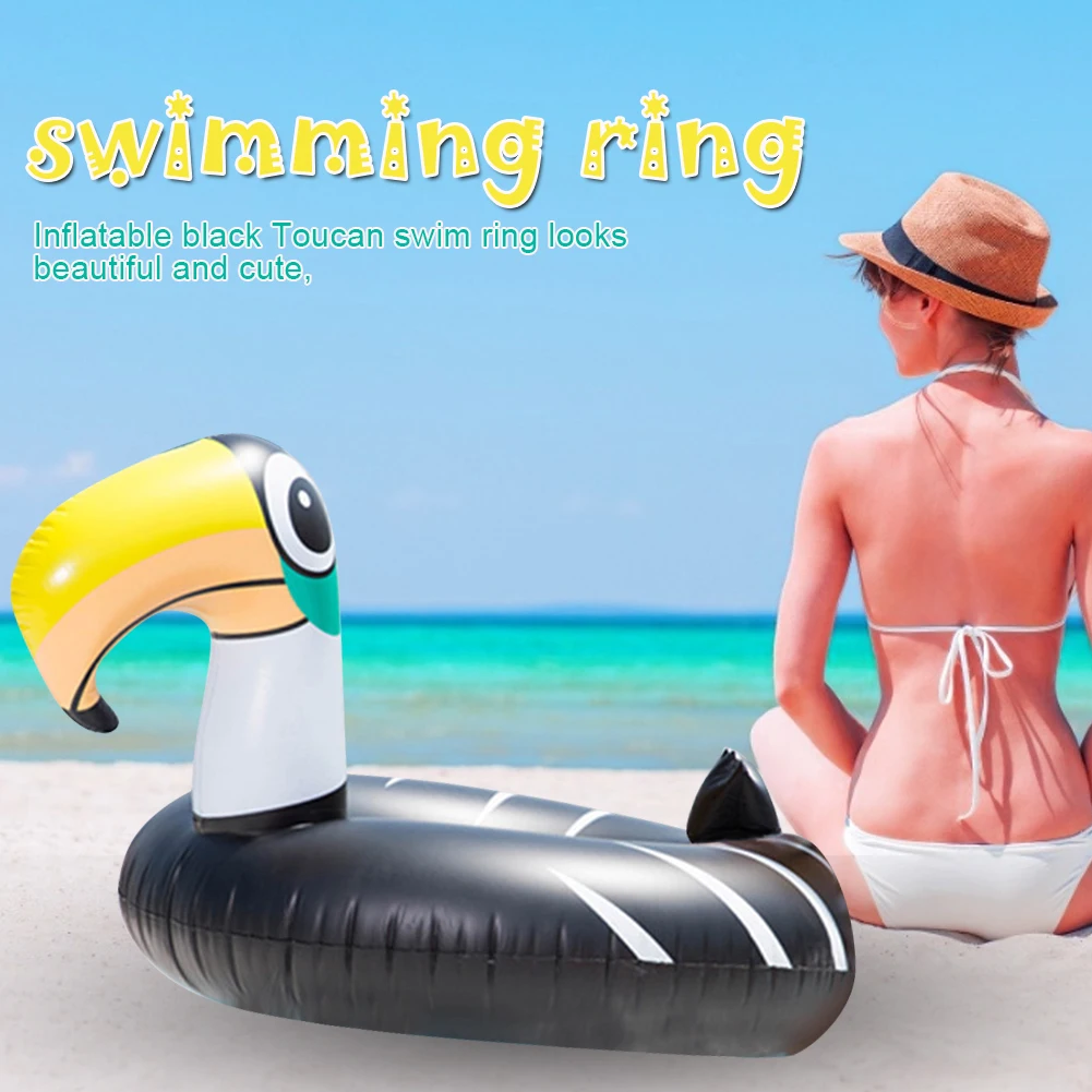 

Iatable Yellow Duck Swimming Ring Float Row Water Party Heavy-duty Floating Bed Swimming Fun Holiday Toys for Adults