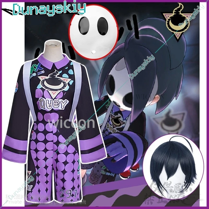 Аниме Poeemon Game Косплей Костюм Аллистры Шорты с длинными рукавами Униформа Парики