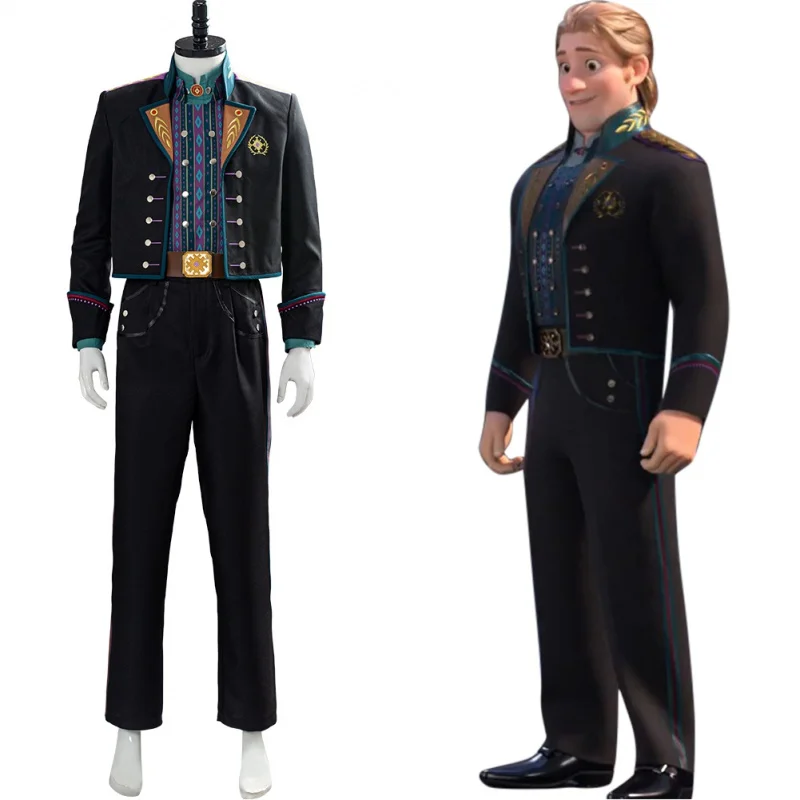 

Kristoff Cosplay Costume Outfit Uniform Full Suit Halloween Carnival Costumes Custom Made