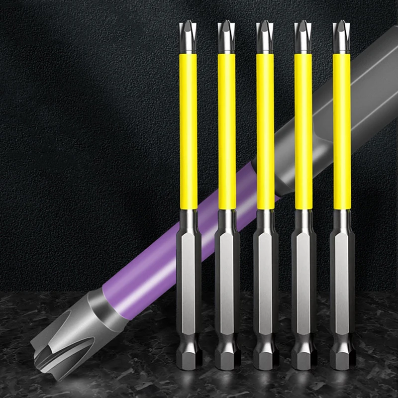 

Magnetic Special Cross Screwdriver Bit Nutdrivers FPH2 For Socket Switch Electrician Power Tool 65mm/110mm Color Random