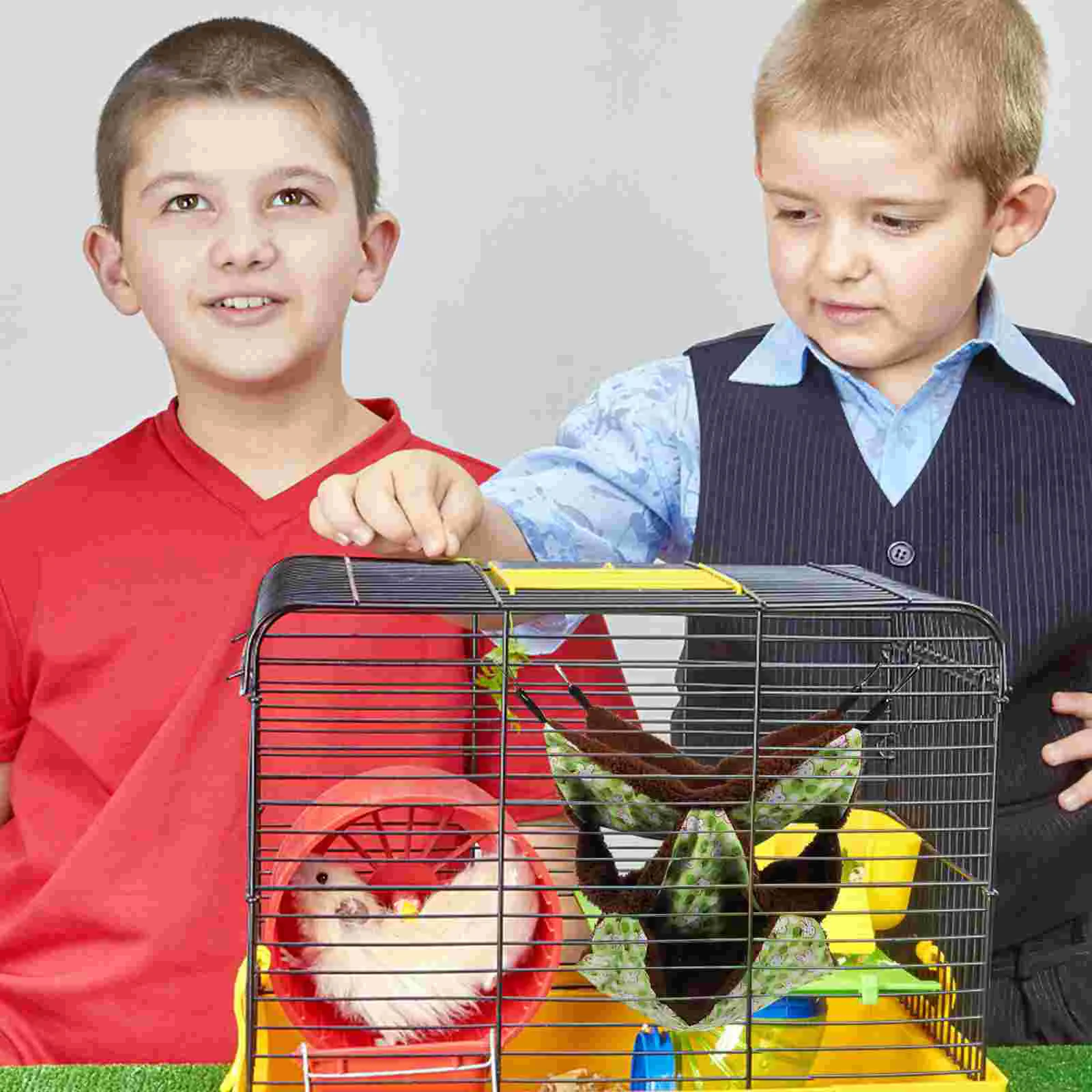 

Hamster Bed Hammock Sleeping Hanging Warm Guinea Chinchilla Comfortable Plush Pets Lovely Layer Multi Keeping House Pet Hedgehog