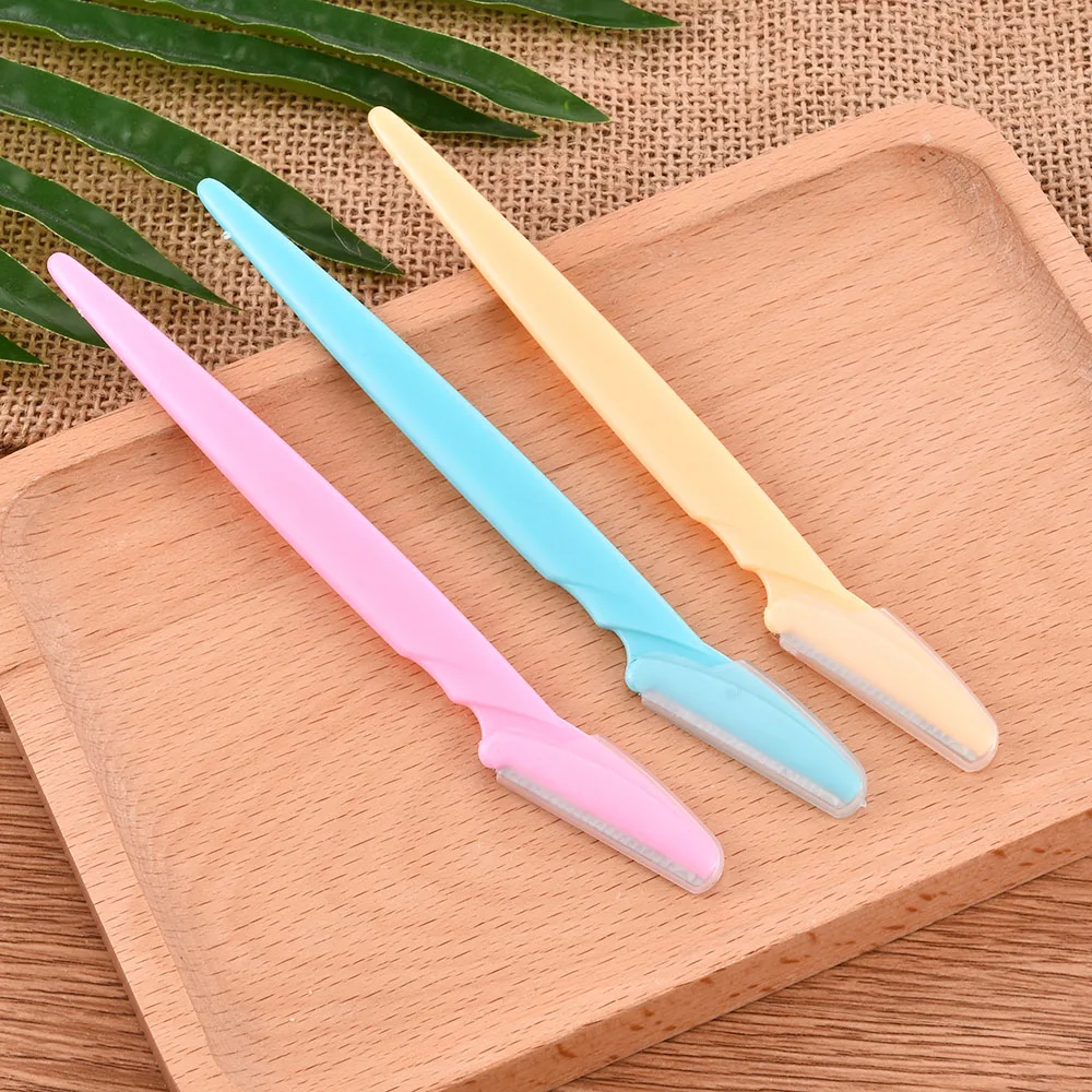 

3 шт./упаковка, портативная Бритва для бровей