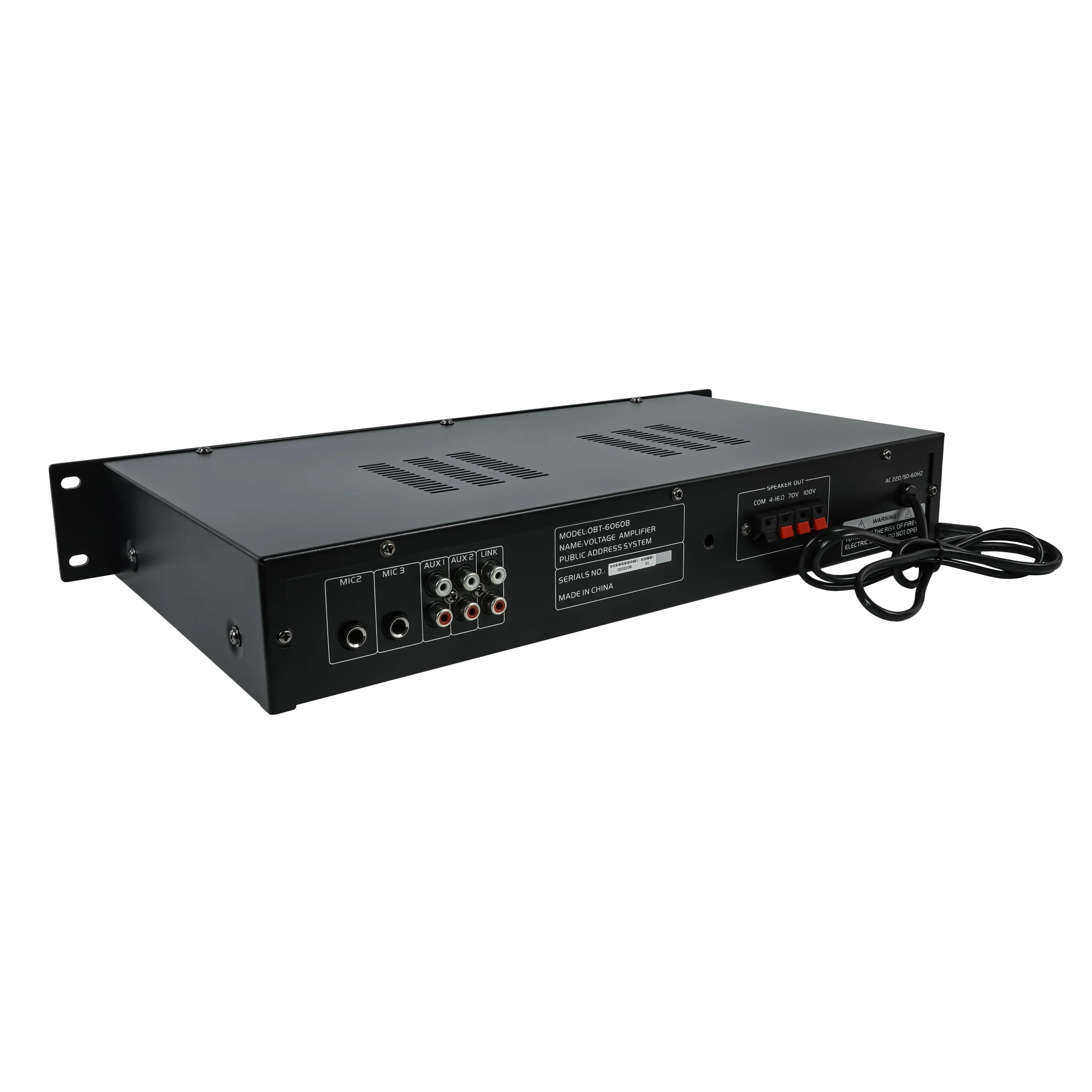 OBT-6060B Высококачественный усилитель мощности из алюминиевой пластины высокого