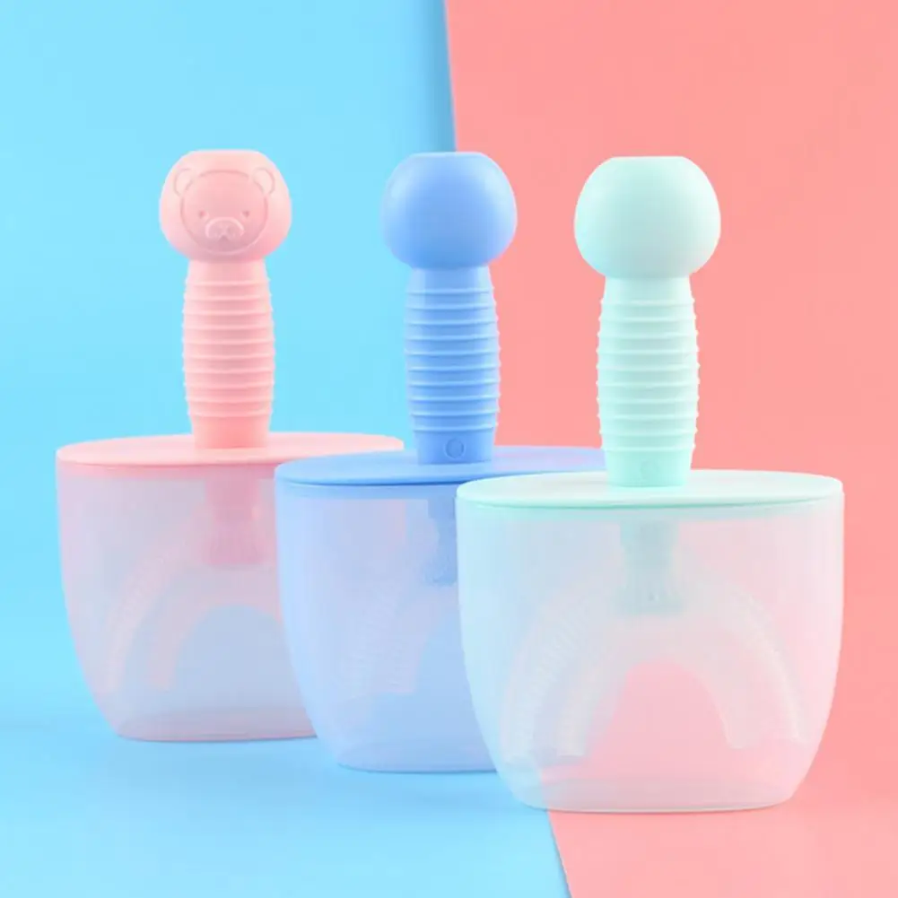 

Toddler Toothbrush Dental Care Popular Anti-slip Food Grade Children Toothbrush