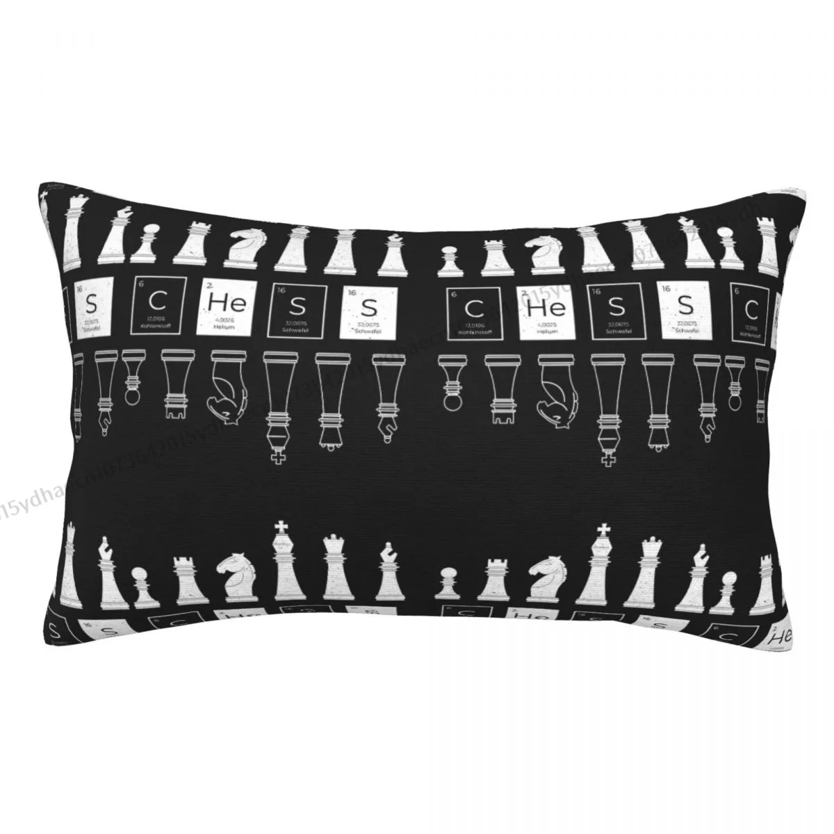 

Chess Cojines Pillowcase Periodic Table of the Elements Cushion Home Sofa Chair Print Decorative Coussin Pillow Covers