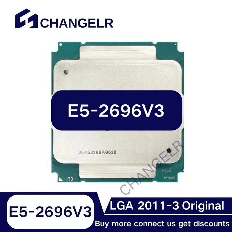 E5-2696V3 SR1XK 18Core 36threads 22 нм LGA 2011-3 LGA2011-3 V3 E5 2696 ...