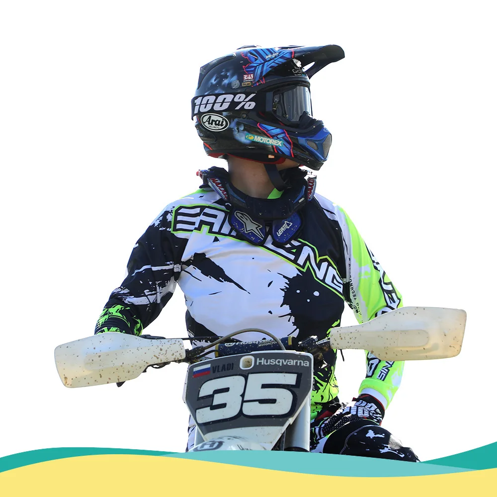 

Motocross Jersey and Pants children's clothing big boy girl kid customized number name logo gear set racing suit 2022 NEW