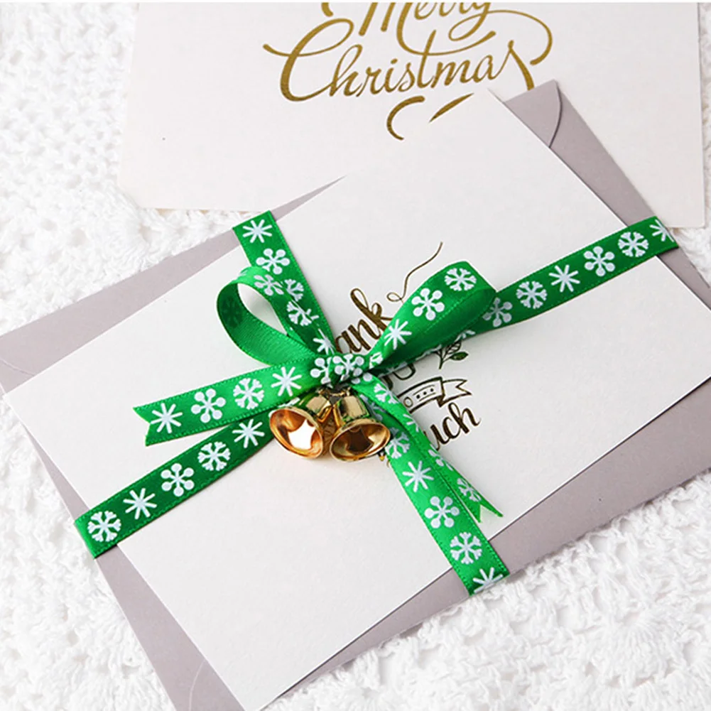 

Festive Packaging Christmas Ribbon 10mm And Package The Gift Box Can Be Used To Twine The Decorated Christmas Tree