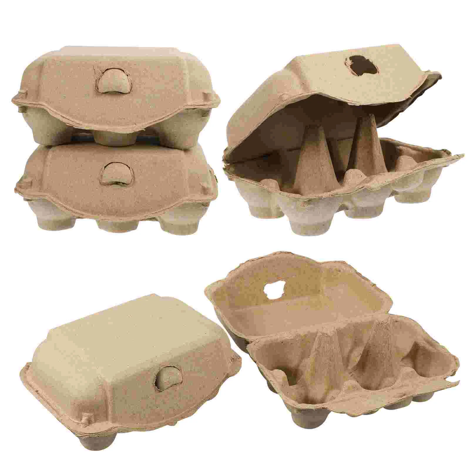

5 pcs Colored Egg Cartons Egg Cartons Egg Storage Rack Egg Container for Refrigerator Egg Holder for Refrigerator Eggs Holder