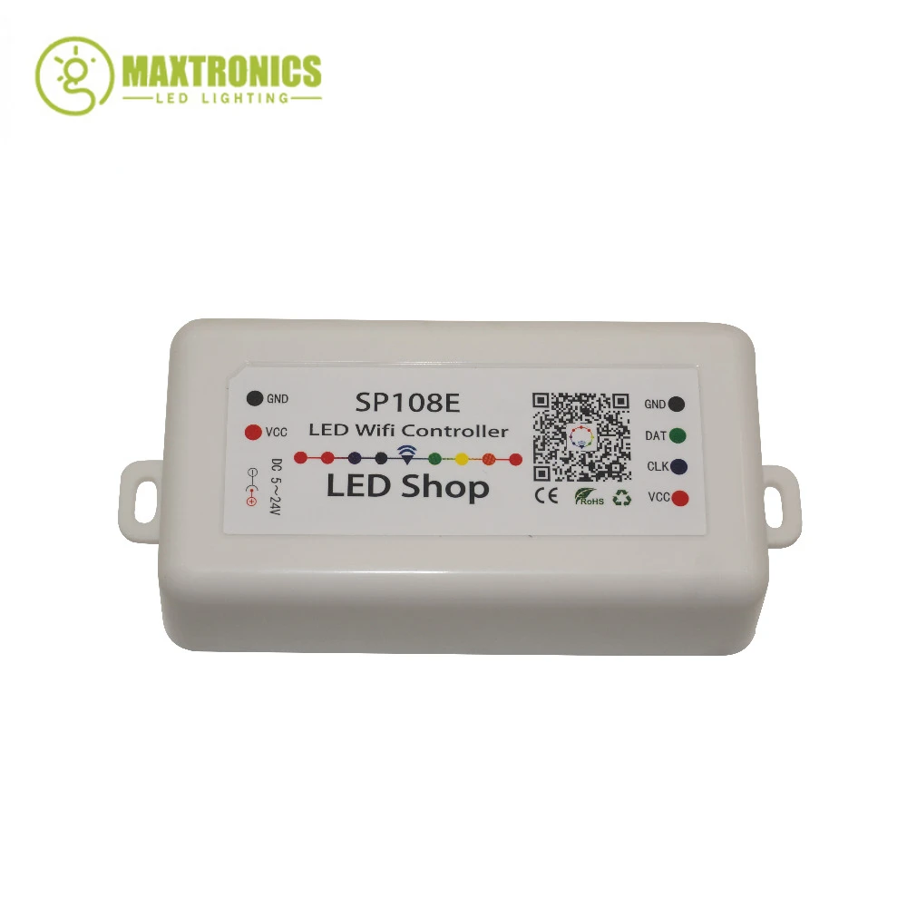 Светодиодный Bluetooth-контроллер SP110E SP105E sp107 e музыка SP108E Wi-Fi контроллер для WS2811 WS2812
