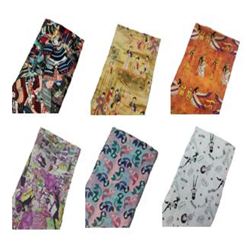 

100% Cottton ViaPhil Brand Lady Human Series Cotton Fabric DIY sewing Clothing Tissue Telas 50x105cm Cloth Dress Decor