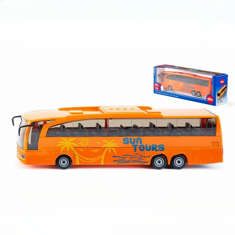 1:50 Инженерная модель автомобиля из сплава игрушка 3738 большая автобуса боковая