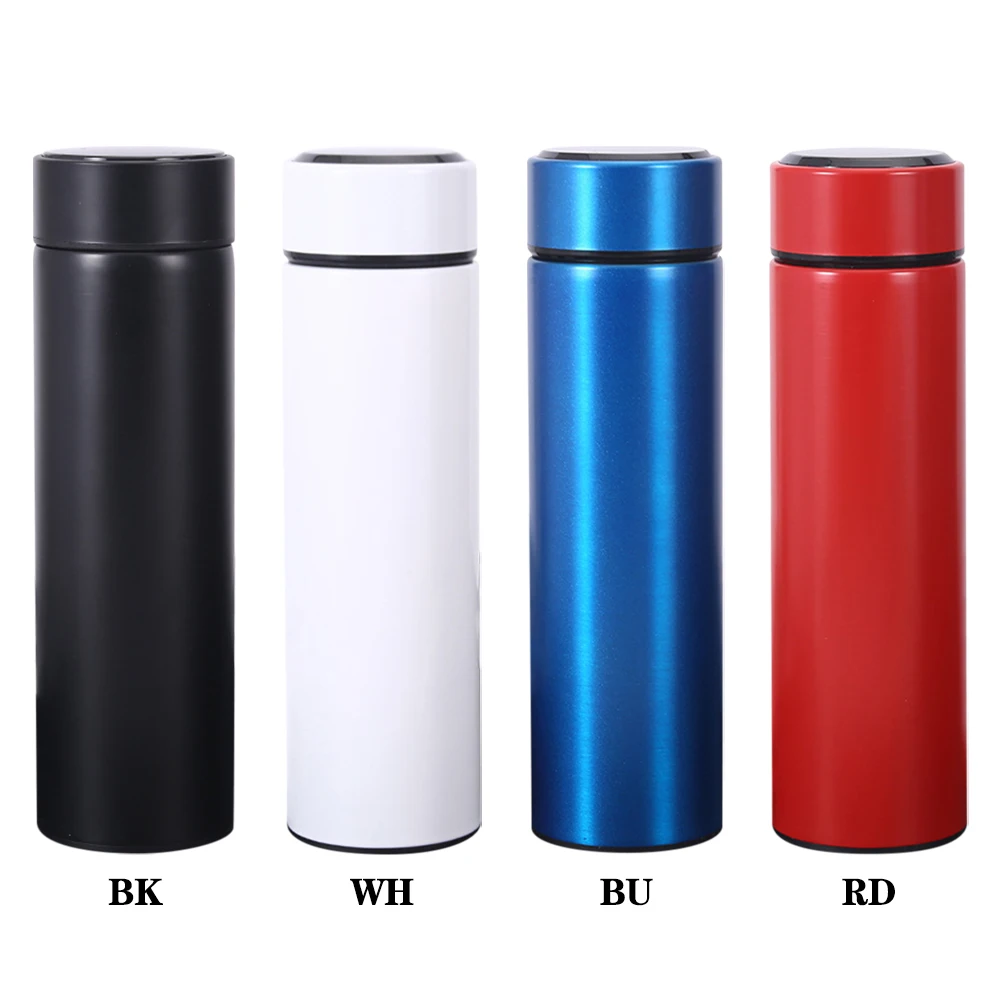 

Smart Thermos Cup 304 Stainless Steel Display Temperature Cup Men And Women Business Office Straight Cup