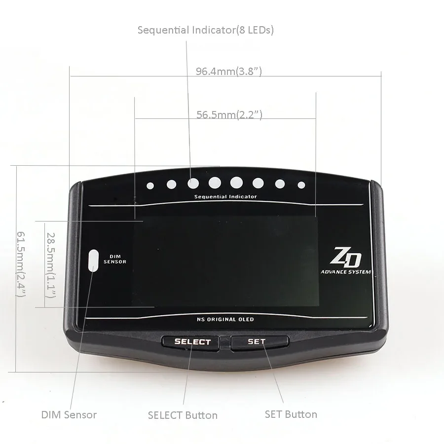 Фото Аксессуары HA iFull Комплект Спортивная упаковка 10 в 1 BF CR C2 DEF Advance ZD Link Meter Цифровой автоматический датчик с электронными датчиками №2