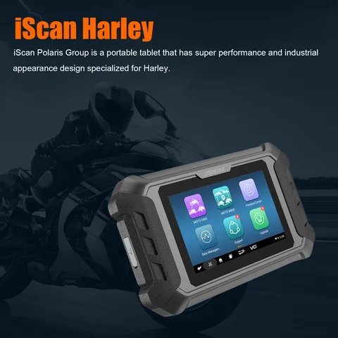 OBDSTAR iScan для Harley для Davidson диагностический сканер для мотоцикла поддержка Sevice светильник Reset и программирование ключа до 2023 модели