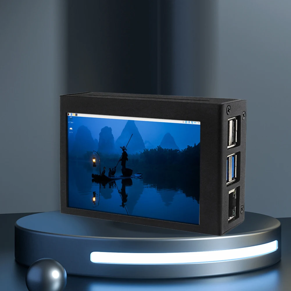 Защитный корпус для Raspberry Pi 5 металлическая зеркальная оболочка GPIO Enlosure установки