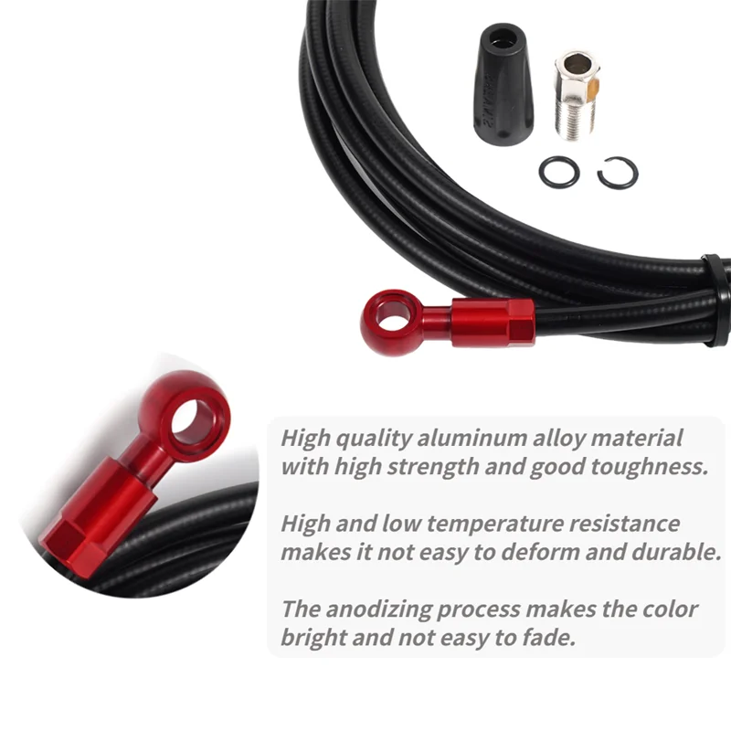 Гидравлический Велосипедный Тормозной Трос С Адаптером Совместимый Масляным