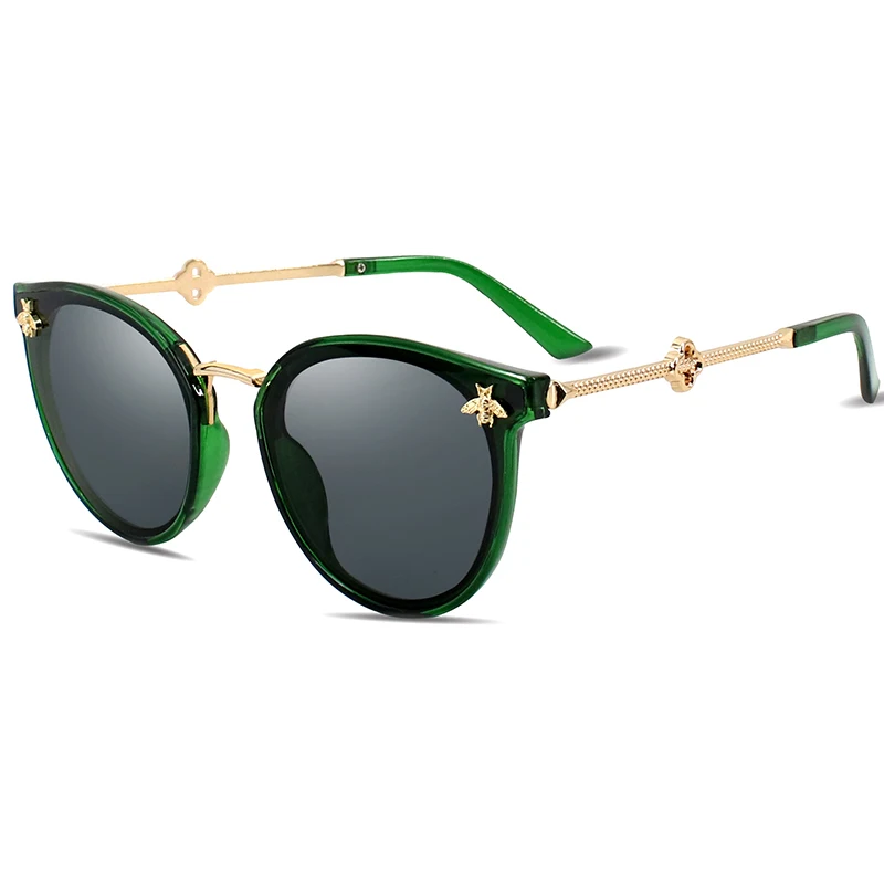 

Vintage Bee Sunglasses Women Designer Luxury Man Women Cat Eye Sun Glasses Classic UV400 Fashion Outdoor Oculos De Sol