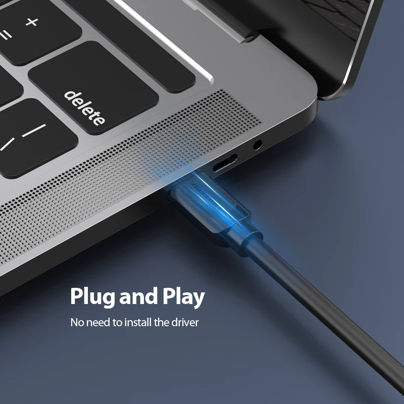 Vention USB C HDMI 4K Type to Cable Adapter for Huawei P20 Mate 10 Pro MacBook Air ipad Thunderbolt 3 1m 2m |